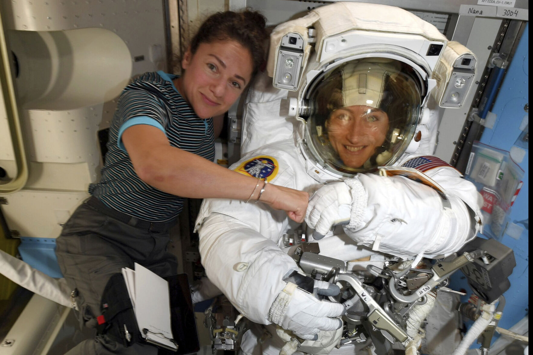 2019: Christina Koch and Jessica Meir